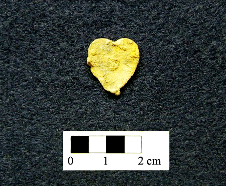 Can you guess what this heart shaped artifact is?